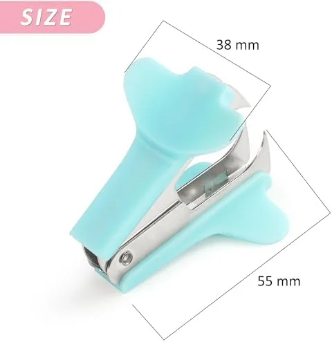 3-Pack Staple Removers - Blue, Green, Dark Grey for Office, School, Home