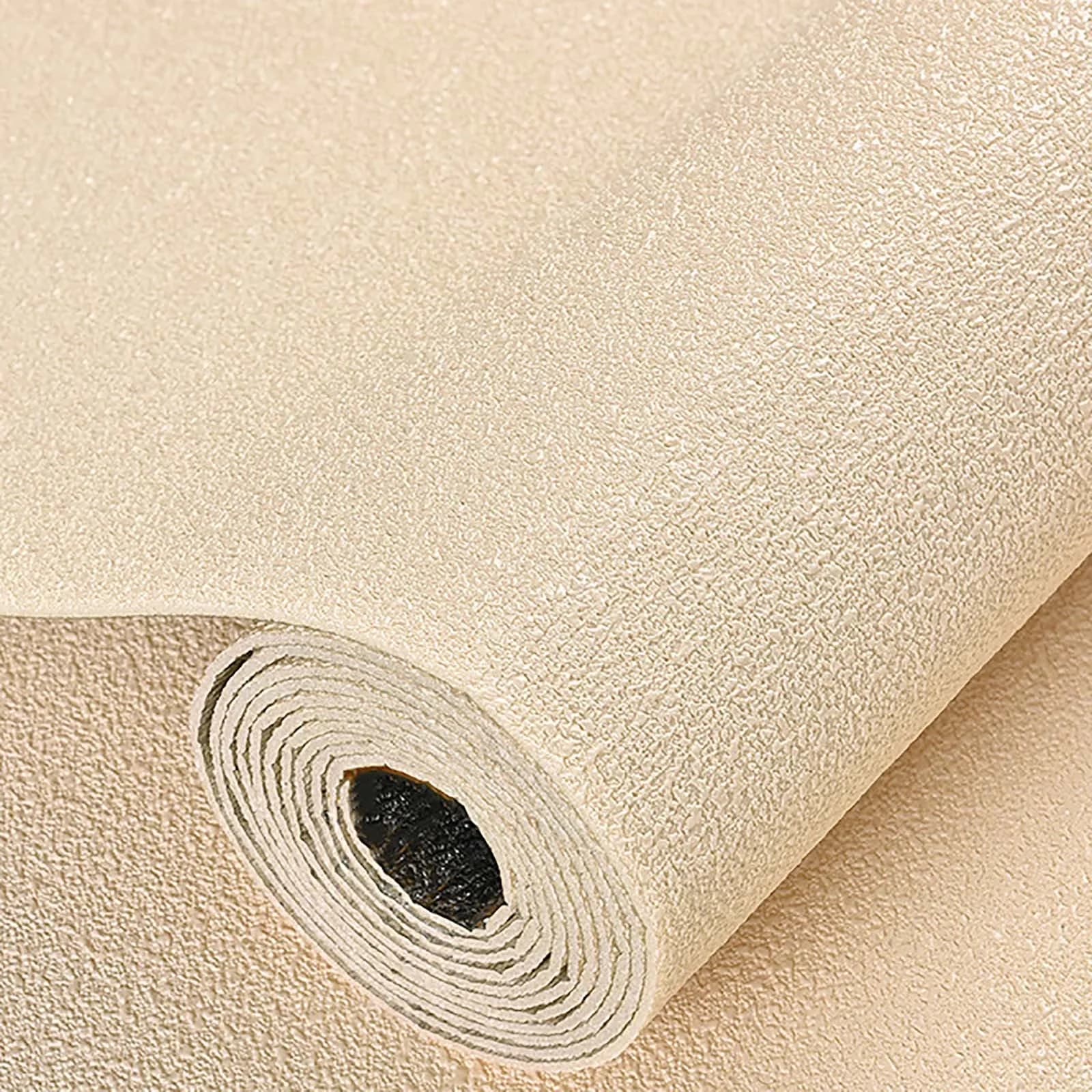 Quality Wallpaper with Washable, 1PCS Extra Thick Peel and Stick - Paper Yellow for Living Room, Bathroom Model 90C6E1